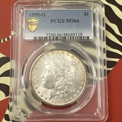 1899-O Morgan Silver Dollar PCGS MS66 Lustrous Gem Only 520 Coins Graded Higher • $500