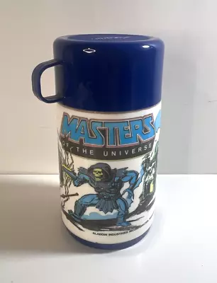 1983 Vtg Masters Of The Universe Aladdin Thermos For Lunchbox He-Man Skeletor • $25.99