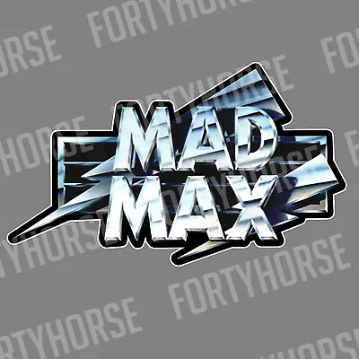 Vinyl Stickers - Mad Max - Logo • $5