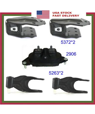 For 06-11 Chevrolet Impala Monte Carlo 3.5 3.9L Engine Motor Mount Set 5PCS M807 • $62.95