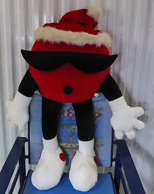 7-Up Extra Large 32  Plush ~ Merry Christmas Cool Spot W/Santa Hat ~ Rare & HTF • $139.99