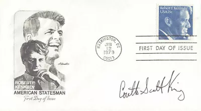 Coretta Scott King - First Day Cover Signed • $400