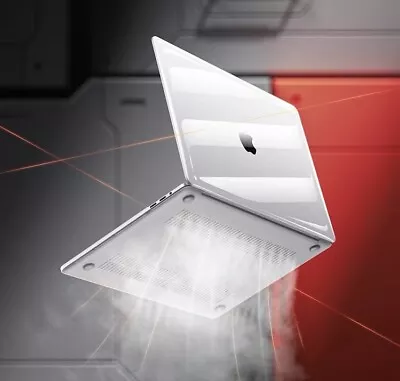 $17.99 • Buy FREE EXPRESS POST Transparent MacBook Air 13.6 Inch Case Pro 13 Inch M1 M2 Clear