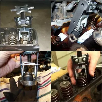 $20.69 • Buy Overhead Valve Spring Remover Compressor Stem Engine Seal Keeper Tools Replace