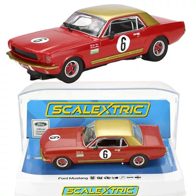 Scalextric C4339 Ford Mustang Alan Mann Racing Henry Steve Slot Car 1/32 DPR • $51.99