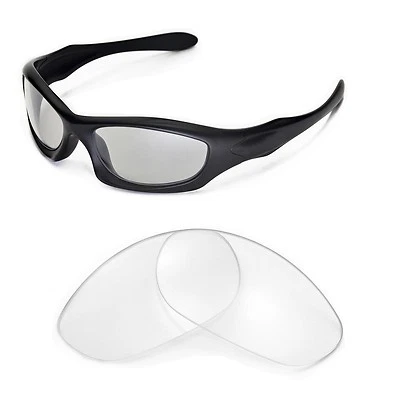 $9.99 • Buy New Walleva Clear Non-Polarized Replacement Lenses For Oakley Monster Dog