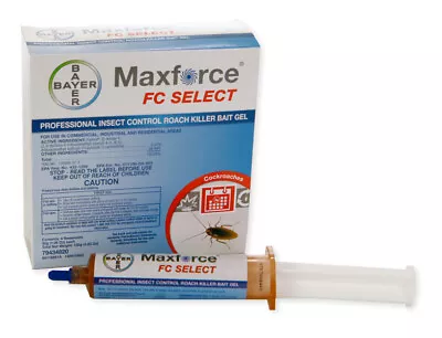 4 Tubes Maxforce FC SELECT Cockroach German Roach Control Bait Gel All Roaches • $49.95