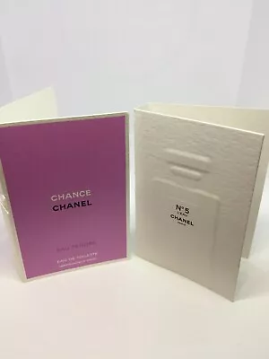 £20 • Buy 2 X Chanel Samples Christmas Stocking Fillers No5 Chanel Chance 