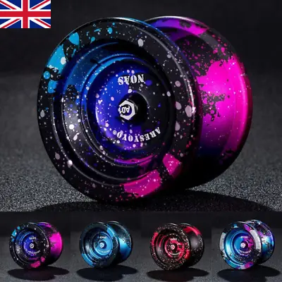 High Speed Professional Metal Aluminum Alloy Yoyo With 10 Ball Bearing Kids Toy • £11.99