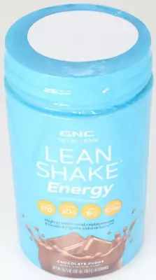 GNC Total Lean Shake ENERGY Dietary Supplement Chocolate Fudge 1.67 LB EXP 06/25 • $39.95