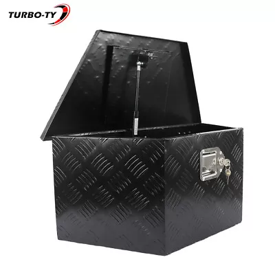 26 X13.3 X12  Aluminum Trailer Tool Box Heavy Duty Utility Tool Storage Box/lock • $78.48