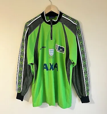 Manchester United Template 1998/1999 GK Goalkeeper Shirt Jersey Umbro Men Sz XL • $139