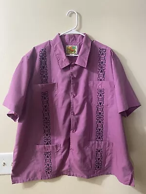 Haband Guayabera Buttoned Down Shirt • $15