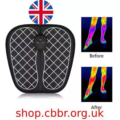 £14.98 • Buy Physiotherapy Electric EMS Foot Massager Revitalizing Pedicure Tens Foot Ibrator
