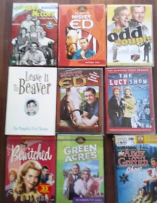 50's&60's COMEDY SERIE - Lucy McCoys Beaver Green Acres Mister Ed Bewitched • $10