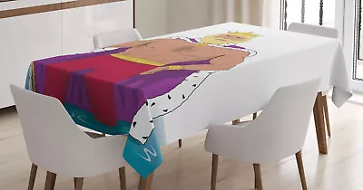 £20.99 • Buy Neptune Tablecloth King Of The Ocean Drawing