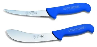 $72 • Buy F.Dick Knife Set 8299115 Boning 15cm & 8226418 Skinning 18cm Butcher Hunter Chef
