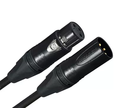 X'FT Mogami 2534 Neutrik Gold XLR-M Male To XLR-F Female Balance Star Quad Cable • $18.95