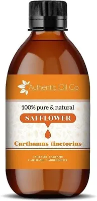 Safflower Oil Pure And Natural Cold Pressed Vegan Friendly And Cruelty 500ML • £13