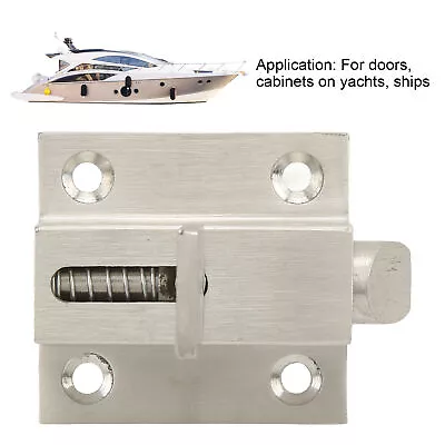 New Marine Door Security Slide Latch Lock 316 Stainless Steel Polished For Yacht • $17.03