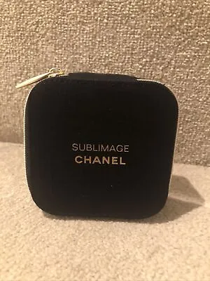(NEW) Elegant CHANEL Sublimage Beauté Cosmetic Lipstick Pouch  Black Jewel Box. • £39.99
