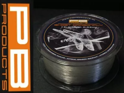 £69.99 • Buy PB Products Ghost Dragonfly 100% Flourocarbon Mainline *ALL BREAKING STRAINS*