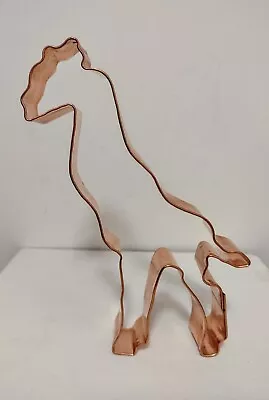 Martha Stewart By Mail Copper Giraffe Cookie Cutter 7  Signed • $14.99