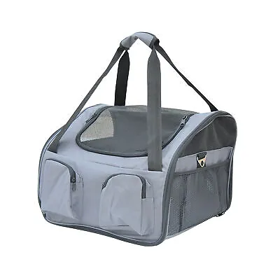 £22.99 • Buy PawHut Folding Pet Bag Carrier Car Seat Dog Cat Safety Travel Shoulder Portable