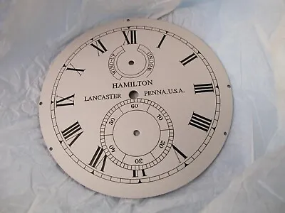 Hamilton 80`s Nos Ships Chronometer Movement + Dial In The Box 11j Fema • $199.99