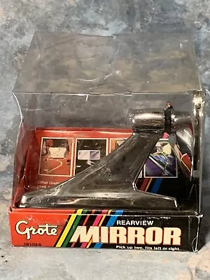 $20 • Buy Vintage Styled Car Truck Side Door Mirror Rat Rod / Roadster Grote 18103-5