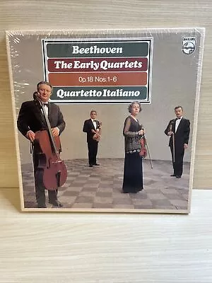 Beethoven - Quartetto Italiano – The Early Quartets Op. 18 Nos. 1-6 3xLP Box Set • $24.49