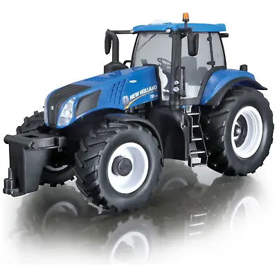 Remote Control Tractor Toy Radio RC Car Kids Children New Holland 1:16 27cm NEW • $115.17