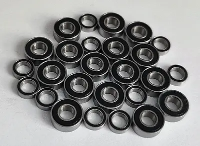 (26pcs) TAMIYA BLAZING STAR / TOP FORCE Rubber Sealed Ball Bearing Set • $38.76