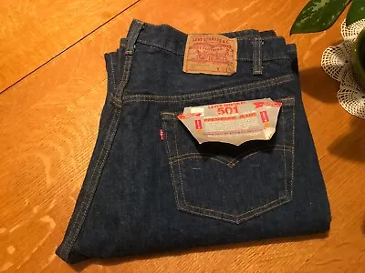 DEADSTOCK VINTAGE PRESHRUNK LEVIS 501 NWT 38 X 36 70-80'S 501-0115 NWT • $399.99