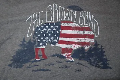 2017 ZAC BROWN BAND  Welcome Home  Concert Tour (2XL) T-Shirt • $30