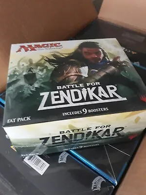 MTG Battle For Zendikar Fat Pack Sealed English • £55