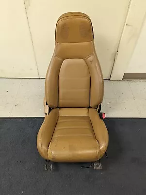 1990-1997 Mazda Miata Oem Tan Leather Speaker Seats Set Left Right  *READ* • $460