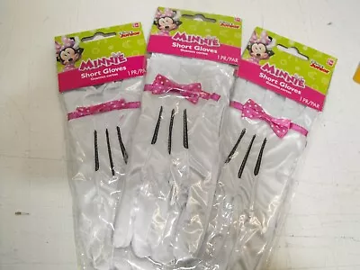 Disney Junior Minnie Mouse Short Gloves 3 Pairs • $11.99