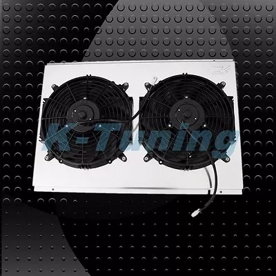 Radiator Shroud & 12  Fans Fit Chevy Corvette 5.7 V8 1977 78 79 80 81 82 Kks718  • $139