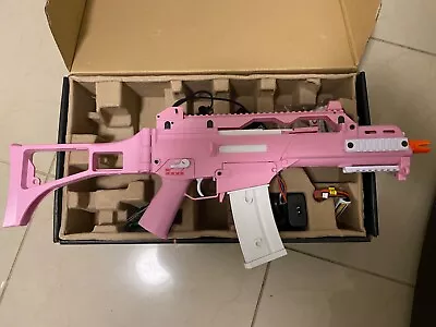 Pink Airsoft Gun Electric +amo And Battery • $250