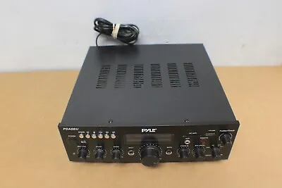 Pyle (PDA6BU) - Bluetooth MP3 USB/SD/AUX FM Stereo Amplifier Audio Receiver - • $44.95