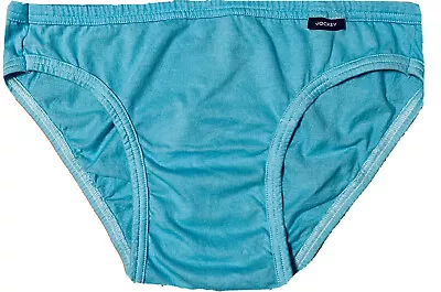 Men's Jockey Bikini Briefs: Aqua Blue • $14.50