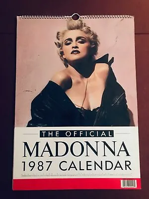 Madonna 1987 Calendar By Danilo From The UK   New Sealed S5 • $9.99