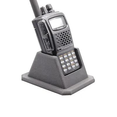 Drop-In Desk Stand For Yaesu (Yeasu) FT-60 Radio - Lifetime Warranty - USA Made • $39.95