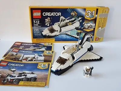 $20.99 • Buy LEGO Creator 31066 Space Shuttle Explorer 100% Complete W/Manuals Minifig & Box