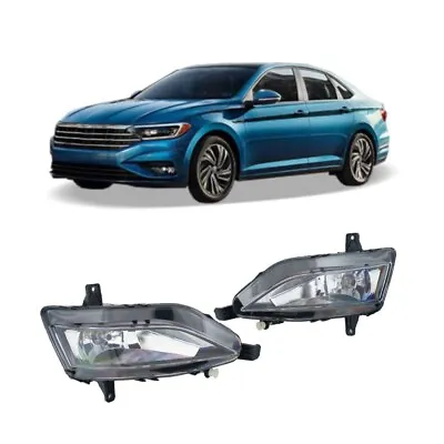 For 2018-2020 Volkswagen Jetta Bumper Fog Lights Lamps W/Switch Left+Right • $110