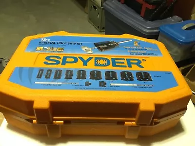 Spyder #600887 13pc. Bi-metal Hole Saw Kit Brand New • $59.99