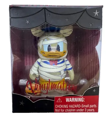 Disney Vinylmation 3  Japan Tokyo Halloween Mummy Donald Duck Nib 2013 • $100