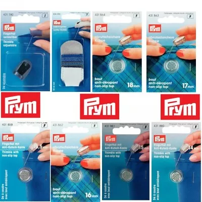 Prym Selection Of Thimbles Sewing Quilting Needlework Thimble • £4.25