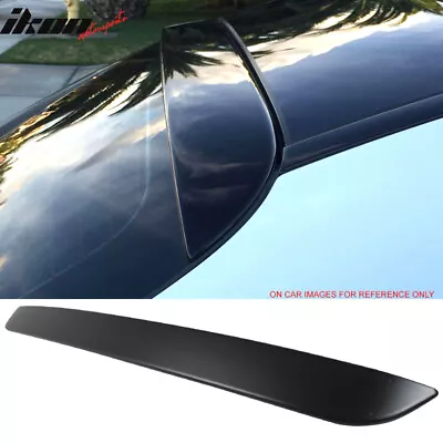 Fit 17-23 Benz E Class W213 Sedan OE Style Unpainted Black Rear Roof Spoiler ABS • $68.99